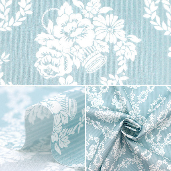 [From quantity 5] Fabric "Liberty Fabric Tana lawn Garland Hamper 36374402-A" Liberty Japan