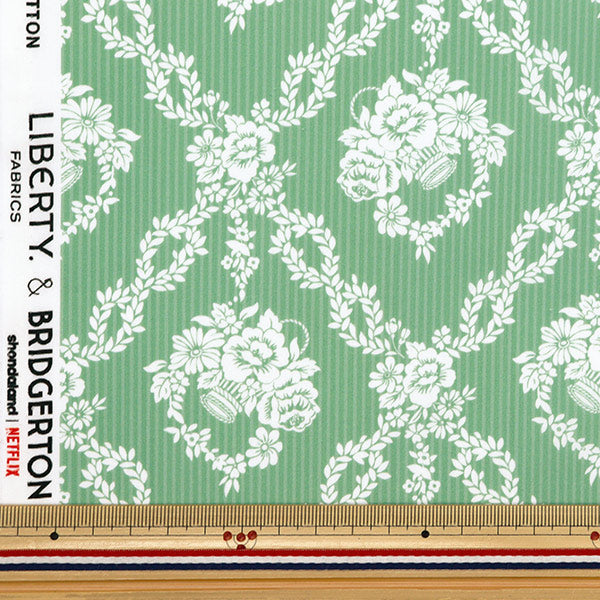 [From quantity 5] Fabric "Liberty Fabric Tana lawn Garland Hamper 36374402-B" Liberty Japan