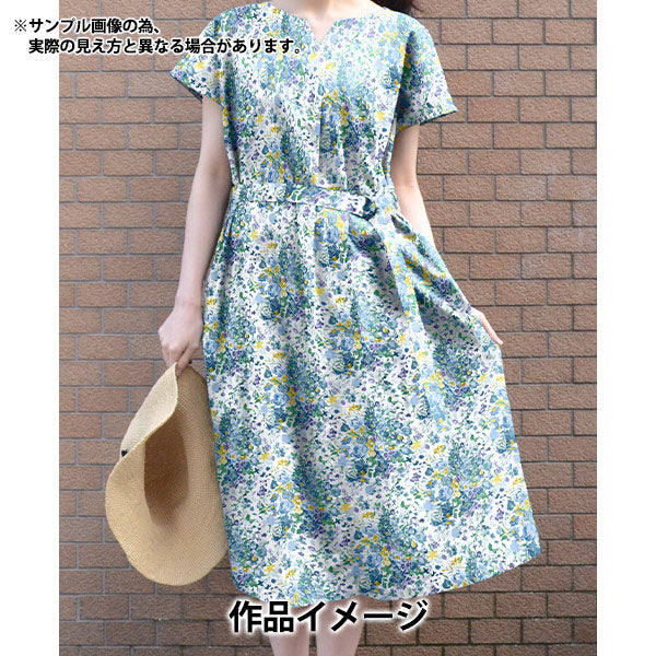 [来自数量5] 织物 “自由结构 塔纳草坪 花束游行36374406-B" Liberty Japan
