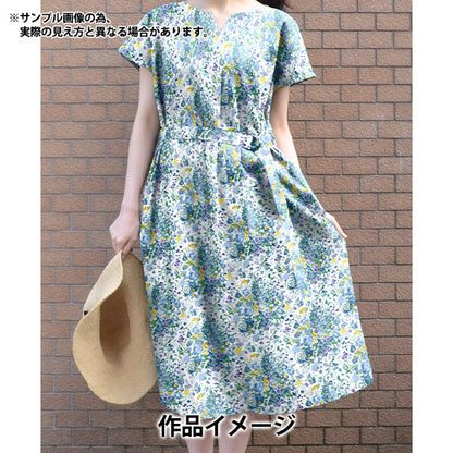 [来自数量5] 织物 “自由结构 塔纳草坪 花束游行36374406-B" Liberty Japan