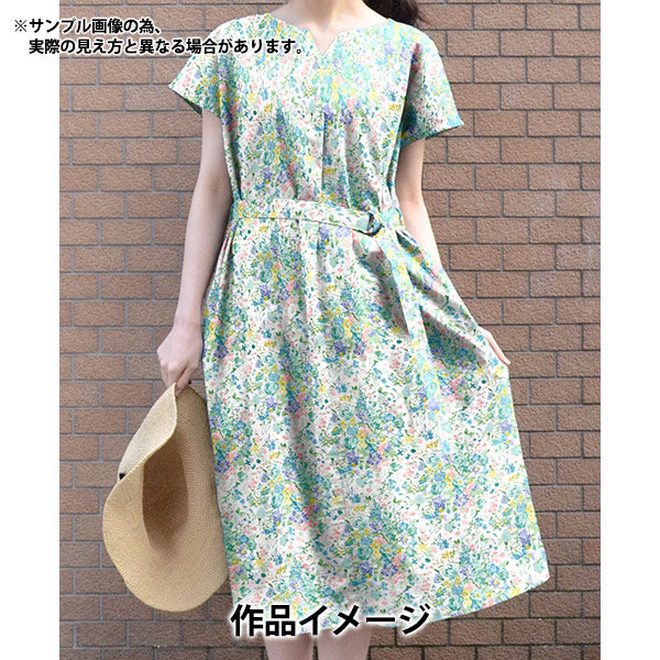 [来自数量5] 织物 “自由结构 塔纳草坪 花束游行36374406-C" Liberty Japan