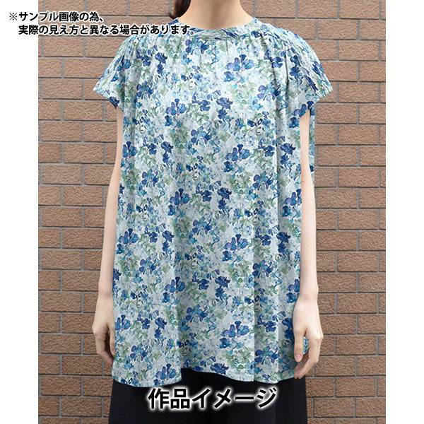 [From quantity 5] Fabric "Liberty Fabric Tana lawn Reejane 3634249-24AU" Liberty Japan