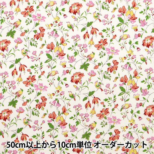 [From quantity 5] Fabric "Liberty Fabric OrganicTana lawn Ivetaz Garden 157J913-24AU" Liberty Japan