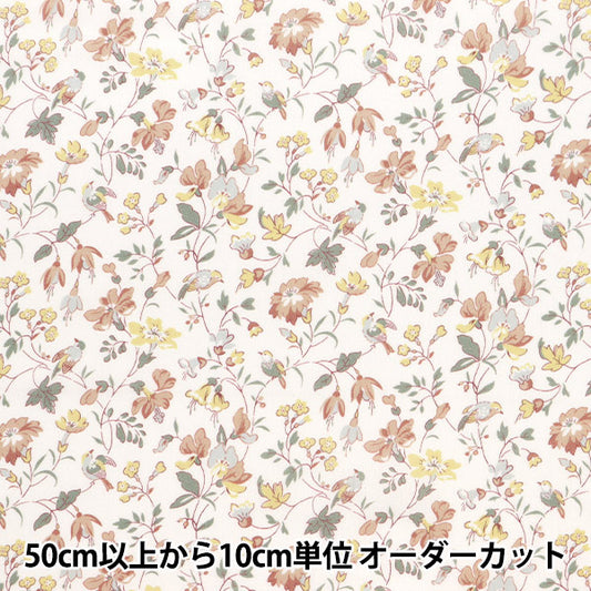 [From quantity 5] Fabric "Liberty Fabric OrganicTana lawn Ivetaz Garden 157J913-24CU" Liberty Japan
