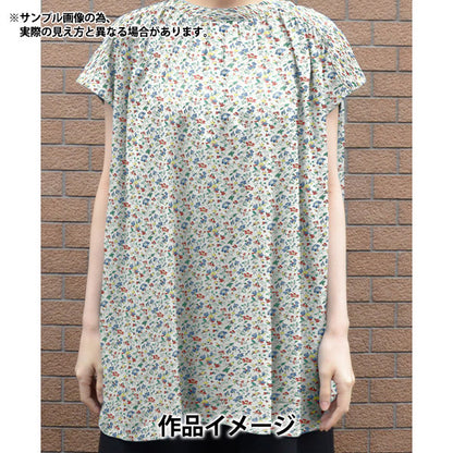 [From quantity 5] Fabric "Liberty Fabric OrganicTana lawn Ivetaz Garden 157J913-24DU" Liberty Japan