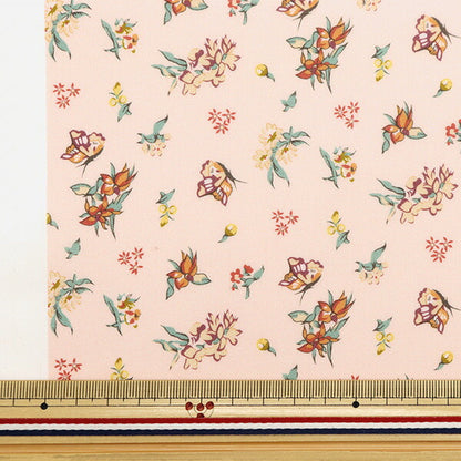 [From quantity 5] Fabric "Liberty Fabric OrganicTana lawn Lily Butterfly 157J914-24BU" Liberty Japan