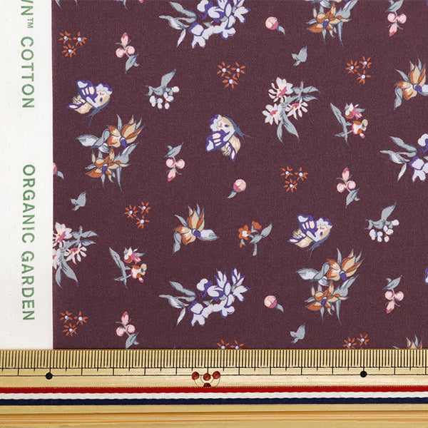 [From quantity 5] Fabric "Liberty Fabric OrganicTana lawn Lily Butterfly 157J914-24CU" Liberty Japan