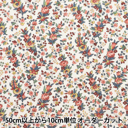 [来自数量5] 织物 “自由织物有机塔纳草坪 水晶钟玫瑰157J915-24AU" Liberty Japan