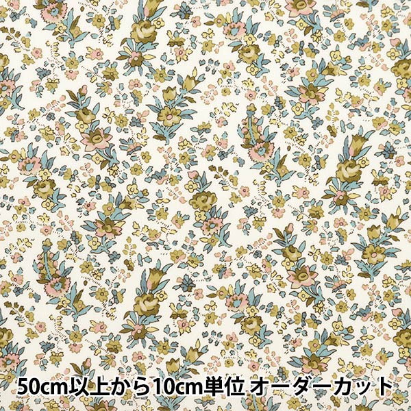 [来自数量5] 织物 “自由织物有机塔纳草坪 水晶钟玫瑰157J915-24BU" Liberty Japan