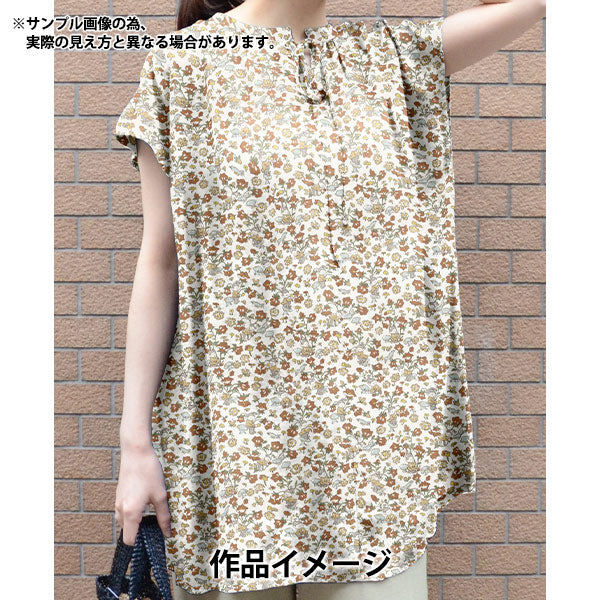 [来自数量5] 织物 “自由织物有机塔纳草坪 157J922-24BU的自由活动" Liberty Japan