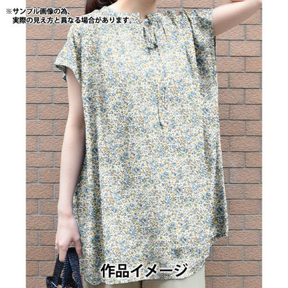 [来自数量5] 织物 “自由织物有机塔纳草坪 Jemamedu 157J923-24BU" Liberty Japan