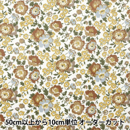[来自数量5] 织物 “自由结构 灯芯绒印刷罂粟诗3634204-J24A" Liberty Japan