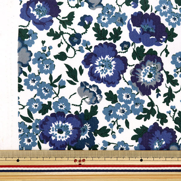 [From quantity 5] Fabric "Liberty Fabric CorduroyPrint Poppy Poem 3634204-J24C" Liberty Japan