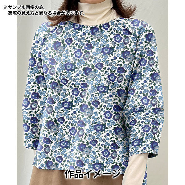 [From quantity 5] Fabric "Liberty Fabric CorduroyPrint Poppy Poem 3634204-J24C" Liberty Japan