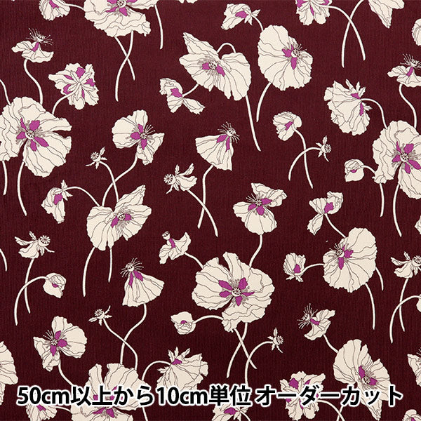 [From quantity 5] Fabric "Liberty Fabric CorduroyPrint Fragyile Blooms 3634206S50JA" Liberty Japan