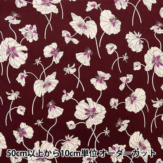 [From quantity 5] Fabric "Liberty Fabric CorduroyPrint Fragyile Blooms 3634206S50JA" Liberty Japan