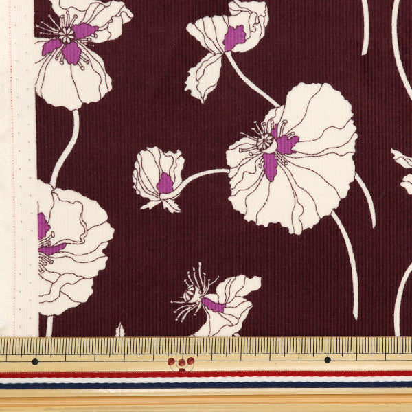 [From quantity 5] Fabric "Liberty Fabric CorduroyPrint Fragyile Blooms 3634206S50JA" Liberty Japan
