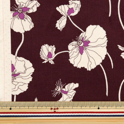 [From quantity 5] Fabric "Liberty Fabric CorduroyPrint Fragyile Blooms 3634206S50JA" Liberty Japan