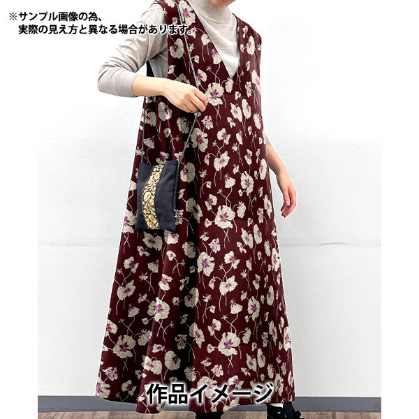 [From quantity 5] Fabric "Liberty Fabric CorduroyPrint Fragyile Blooms 3634206S50JA" Liberty Japan