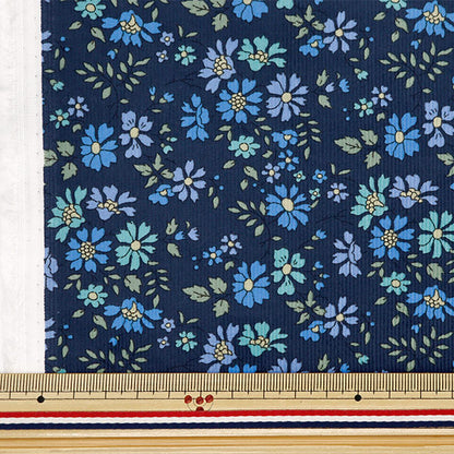 [来自数量5] 织物 “自由结构 灯芯绒打印Capelflolet 3634231-J24H" Liberty Japan