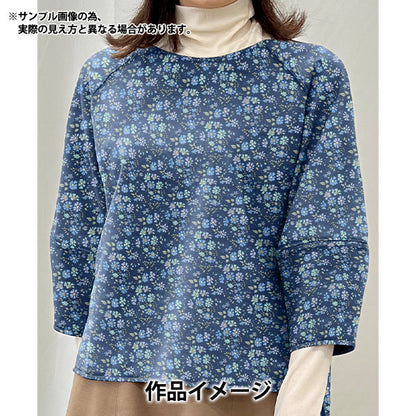 [来自数量5] 织物 “自由结构 灯芯绒打印Capelflolet 3634231-J24H" Liberty Japan