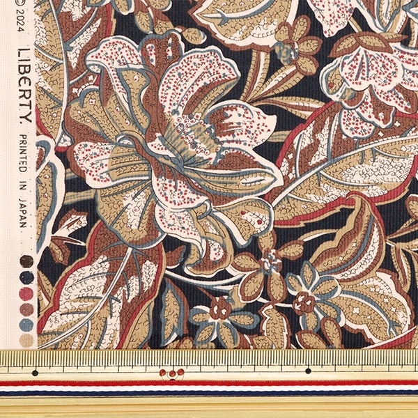 [From quantity 5] Fabric "Liberty Fabric CorduroyPrint Hawaiian Paisley 3634250-J24C" Liberty Japan