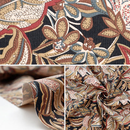 [From quantity 5] Fabric "Liberty Fabric CorduroyPrint Hawaiian Paisley 3634250-J24C" Liberty Japan