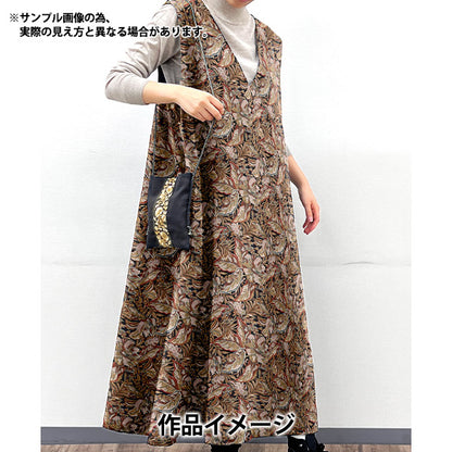 [From quantity 5] Fabric "Liberty Fabric CorduroyPrint Hawaiian Paisley 3634250-J24C" Liberty Japan
