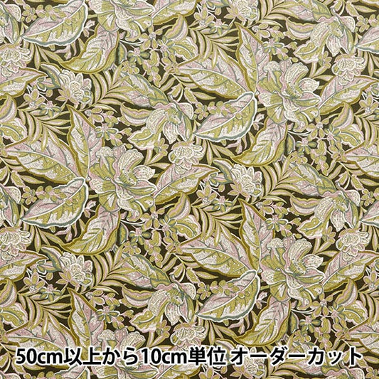 [来自数量5] 织物 “自由结构 灯芯绒打印夏威夷佩斯利3634250-J24D" Liberty Japan