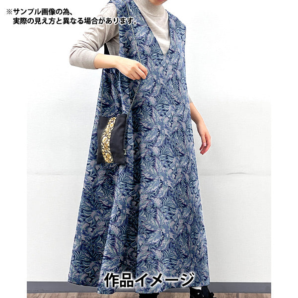[来自数量5] 织物 “自由结构 灯芯绒打印夏威夷佩斯利3634250-J24E" Liberty Japan