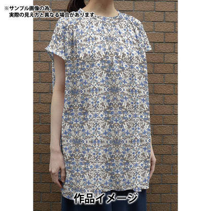 [来自数量5] 织物 “自由结构 塔纳草坪 Alpine Nouveau 363J4217-24BU" Liberty Japan