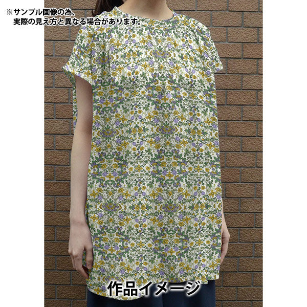 [来自数量5] 织物 “自由结构 塔纳草坪 Alpine Nouveau 363J4217-24DU" Liberty Japan