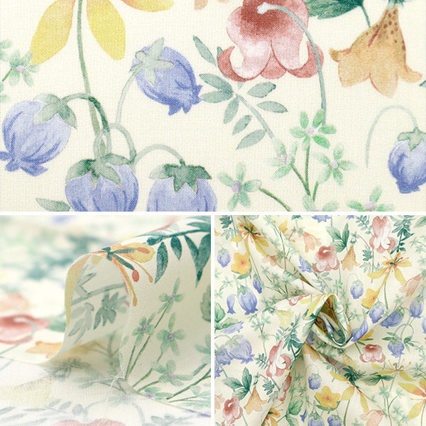 [From quantity 5] Fabric "Liberty Fabric Tana lawn Hakuba 363J4218-24AU" Liberty Japan