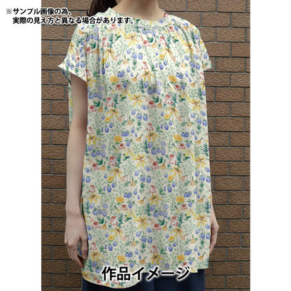 [From quantity 5] Fabric "Liberty Fabric Tana lawn Hakuba 363J4218-24AU" Liberty Japan