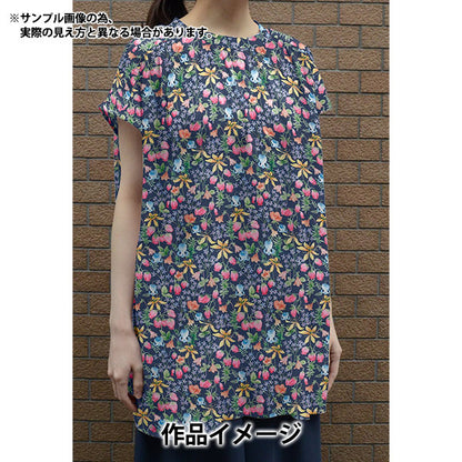 [From quantity 5] Fabric "Liberty Fabric Tana lawn Hakuba 363J4218-24BU" Liberty Japan