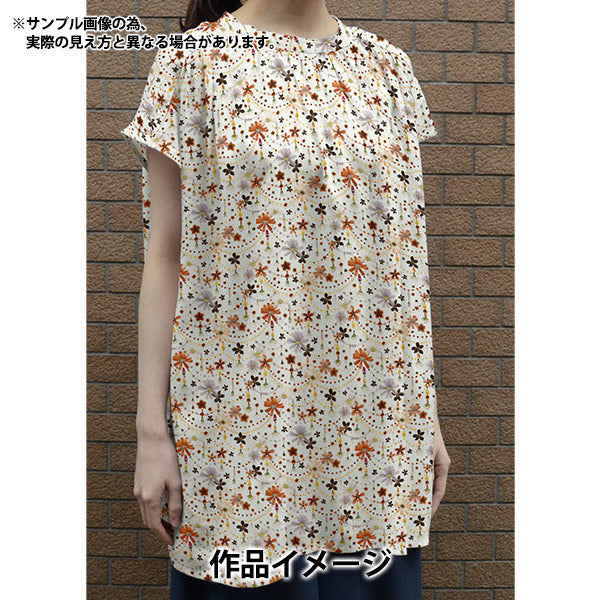 [来自数量5] 织物 “自由结构 塔纳草坪 花环363J4219-24BU" Liberty Japan