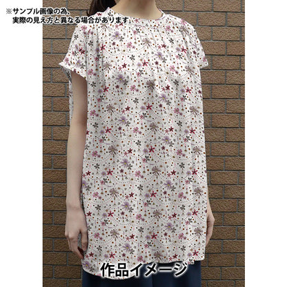 [来自数量5] 织物 “自由结构 塔纳草坪 花环363J4219-24DU" Liberty Japan