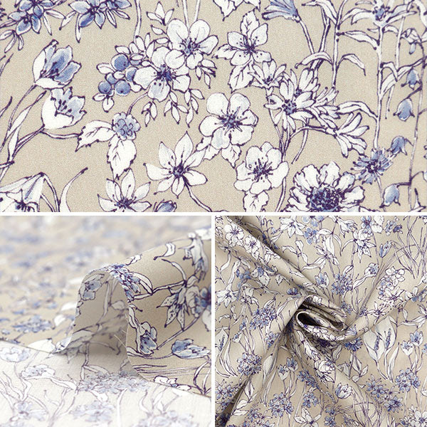 [來自數量5] 織物 “自由結構 塔納草坪 Wonder Fogel 363J4221-24AU" Liberty Japan
