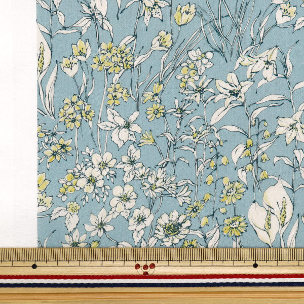 [来自数量5] 织物 “自由结构 塔纳草坪 Wonder Fogel 363J4221-24DU" Liberty Japan