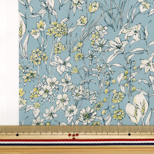 [来自数量5] 织物 “自由结构 塔纳草坪 Wonder Fogel 363J4221-24DU" Liberty Japan