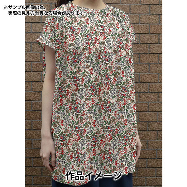 [来自数量5] 织物 “自由结构 塔纳草坪 Cerulia 363J4224-24BU" Liberty Japan