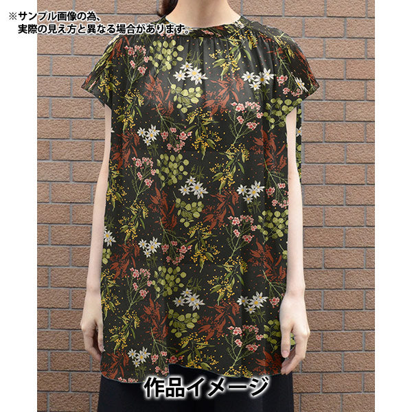 [来自数量5] 织物 “自由结构 塔纳草坪 Dotti Mimos 363J4225-24CU" Liberty Japan