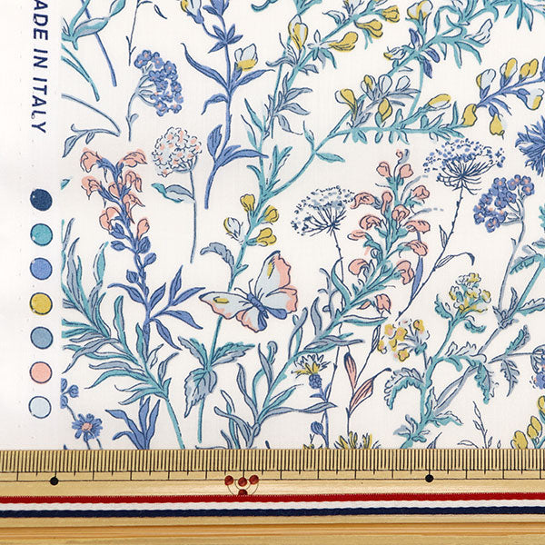 [来自数量5] 织物 “自由结构 塔纳草坪 ButterflyMedu 363J4226-24BU" Liberty Japan