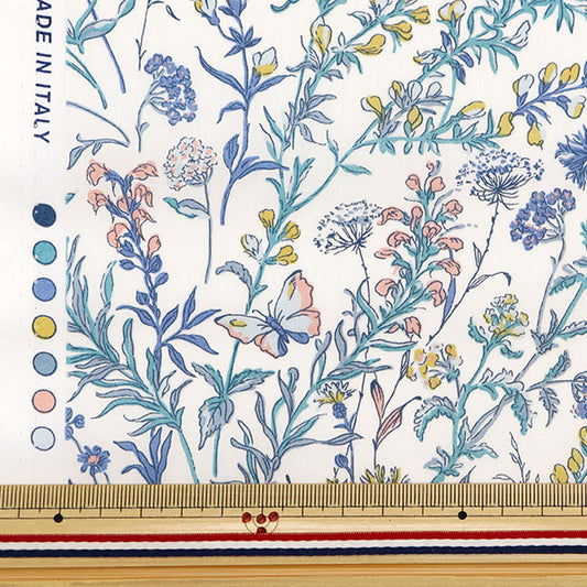 [来自数量5] 织物 “自由结构 塔纳草坪 ButterflyMedu 363J4226-24BU" Liberty Japan