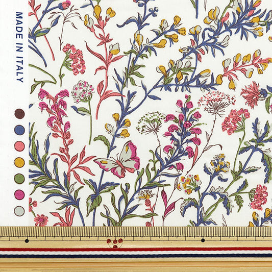 [来自数量5] 织物 “自由结构 塔纳草坪 ButterflyMedu 363J4226-24CU" Liberty Japan