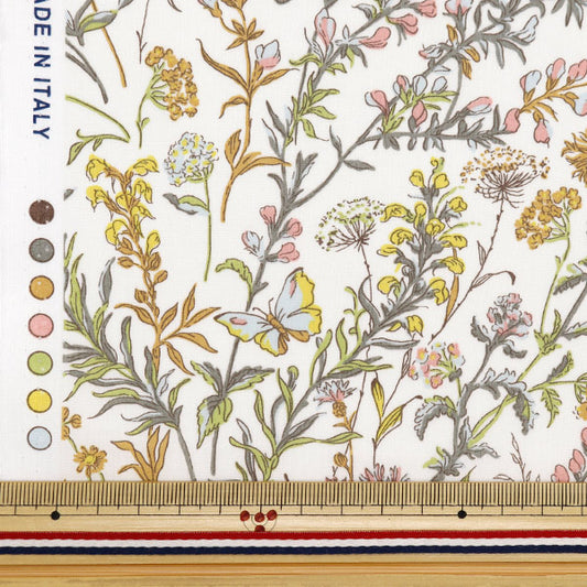 [来自数量5] 织物 “自由结构 塔纳草坪 ButterflyMedu 363J4226-24DU" Liberty Japan