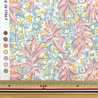 [From quantity 5] Fabric "Liberty Fabric Tana lawn Leaf Weave 363J4228-24BU" Liberty Japan