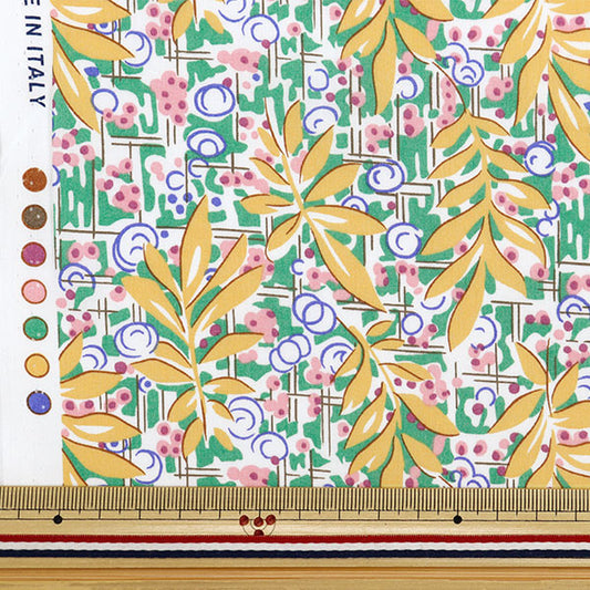 [来自数量5] 织物 “自由结构 塔纳草坪 叶编织363J4228-24CU" Liberty Japan