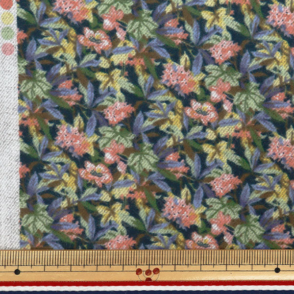 [From quantity 5] Fabric "Liberty Fabric Airy Cott Ivi DC28990-J24B" Liberty Japan