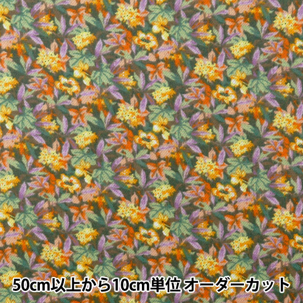 [From quantity 5] Fabric "Liberty Fabric Airy Cott Ivi DC28990-J24D" Liberty Japan